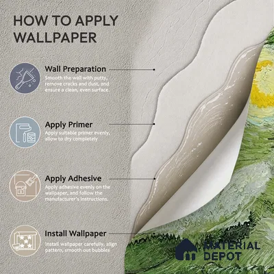 Hey Olive, Fusion Art Theme Wallpaper, Customised Sukoon Series Handmade Abstract Design (Customised Size Wallpaper)