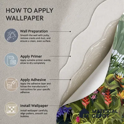 Island Breeze, Tropical Wallpaper for Rooms, Customised Sukoon Series Canvas Tropical Design (Customised Size Wallpaper)