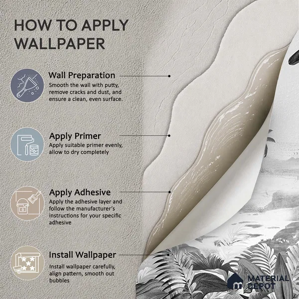 Silent Night, Tropical Beach Wallpaper, Black and White Sukoon Series Canvas Tropical Design (Customised Size Wallpaper)