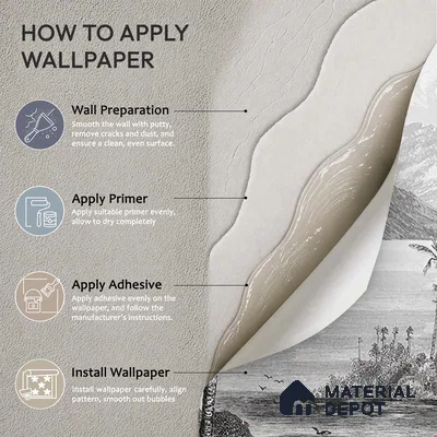 The Beach, Beautiful Wallpaper for Rooms Sukoon Series Handmade Nature Design (Customised Size Wallpaper)