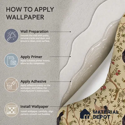 Chinoiserie Theme Wallpaper with Peacock, Khaki 10 Meter x 19.68 Inches Soft Feel Wallpaper - 54 Sq. Ft. | Minimum 15% wastage during installation