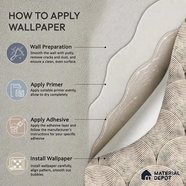 Sandy Arches Abstract Modern Theme Geometric Beige Canvas (Customised Wallpaper)