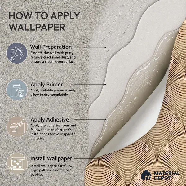 Sandy Arches Abstract Modern Theme Geometric for Rooms Handmade (Customised Wallpaper)