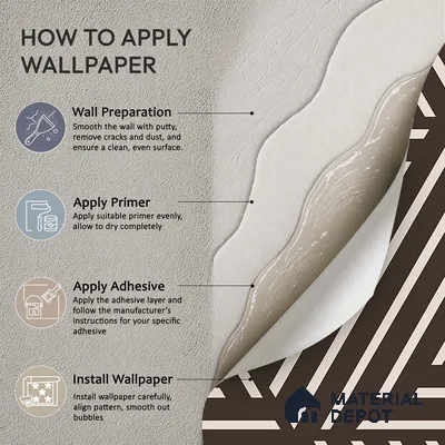 Mirage Abstract and Geometric Theme Modern Room Soft Feel (Customised Wallpaper)