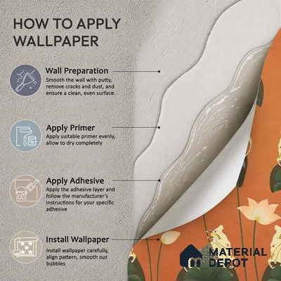 Pichwai Floral Cow Painting Inspired Rust Orange for Walls Handmade (Customised Wallpaper)