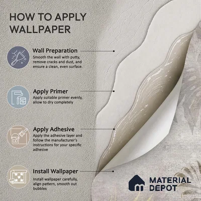 Tropical Cascade Customised Room Soft Feel (Customised Wallpaper)