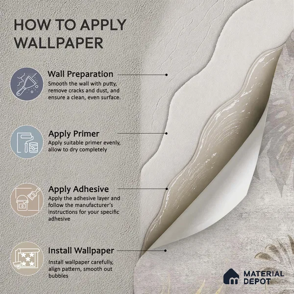 Tropical Cascade Customised Room Soft Feel (Customised Wallpaper)