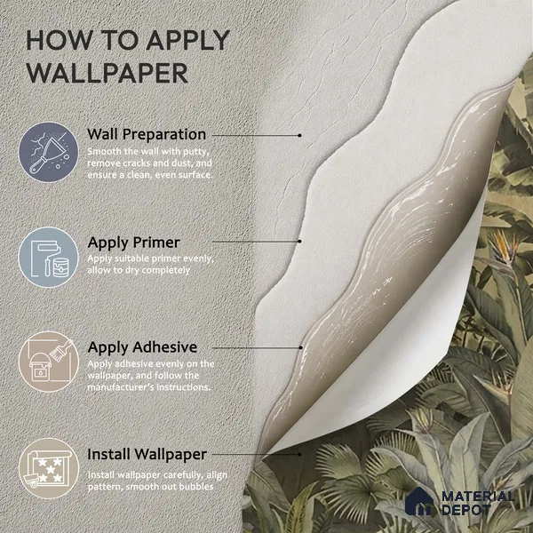 Lush European Landscape Handmade Finish (Customised Wallpaper)