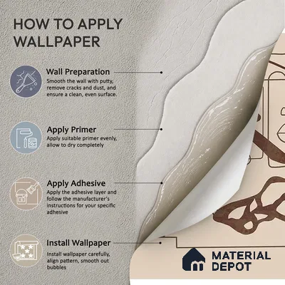 Timeless Structures Brown Abstract Customised Canvas Wallpaper for Rooms