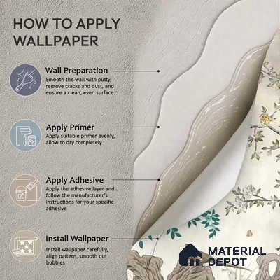 Grandeur in Silver Chinoiserie Canvas Wallpaper for Wall, Customised