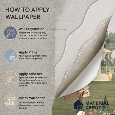 Bagaan Indian Art Inspired Luxury Soft Feel Wallpaper Design