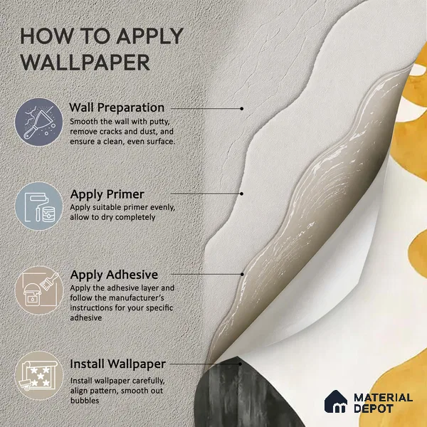 Ethernal Maze Abstract Soft Feel Customised Wallpaper for Rooms