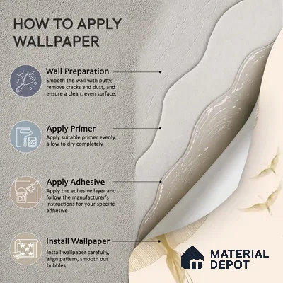 Golden Wings, Abstract Customised Canvas Wallpaper for Rooms