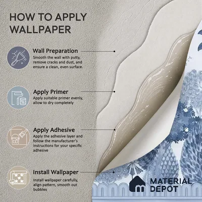 Van Mahal Handmade Customized Wallpaper