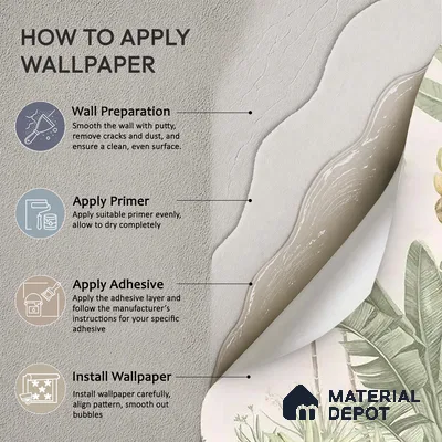 Jungle Village, Canvas Tropical Wallpaper | Customised Size Wallpaper