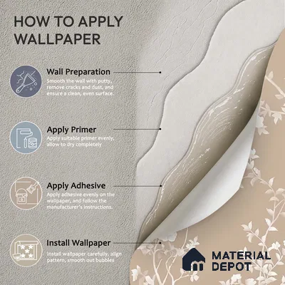 Aura in the Garden Chinoiserie Clay Beige Customized Wallpaper Silk Sheen (Super Luxury)