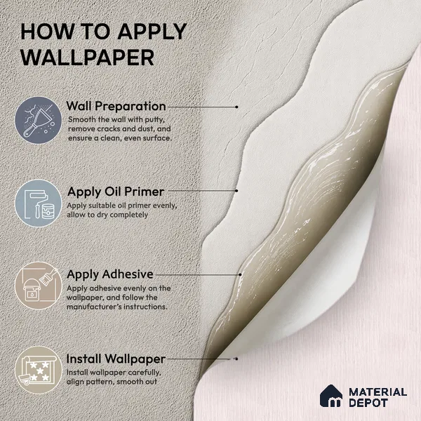 AW23-4 | 10 Meter x 21 Inches Stripes Look Wallpaper - 57.41 Sq. Ft. | Minimum 15% wastage during installation