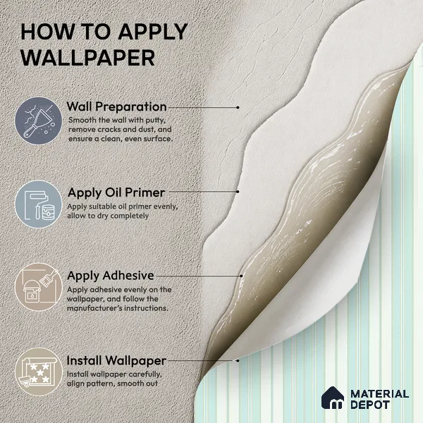 KD4014-2 | 10 Meter x 21 Inches Stripes Look Wallpaper - 57.41 Sq. Ft. | Minimum 15% wastage during installation