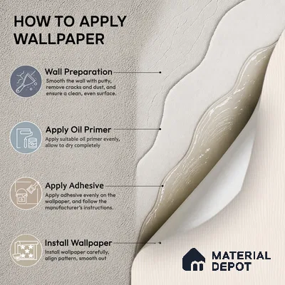 NPP682404 | 10 Meter x 21 Inches Stripes Look Wallpaper - 57.41 Sq. Ft. | Minimum 15% wastage during installation