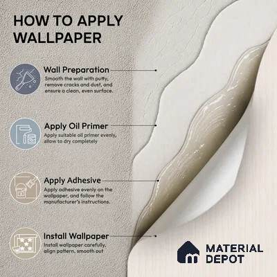 NPP684102 | 10 Meter x 21 Inches Stripes Look Wallpaper - 57.41 Sq. Ft. | Minimum 15% wastage during installation