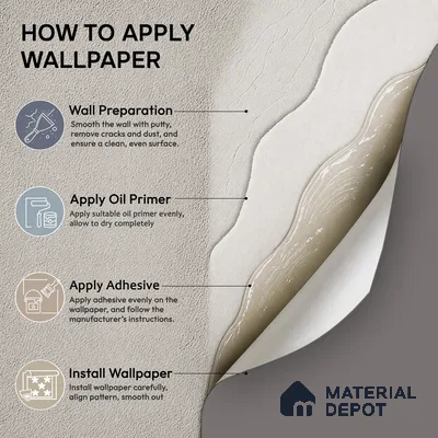 NPP684207 | 10 Meter x 21 Inches Stripes Look Wallpaper - 57.41 Sq. Ft. | Minimum 15% wastage during installation