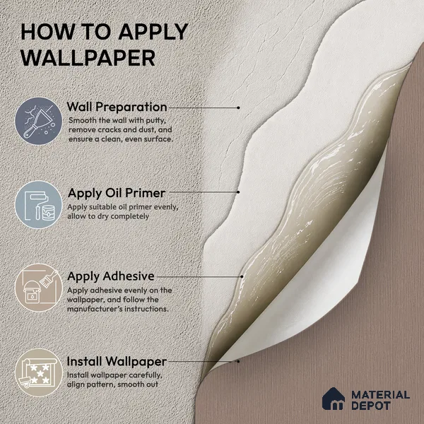 NPP684304 | 10 Meter x 21 Inches Stripes Look Wallpaper - 57.41 Sq. Ft. | Minimum 15% wastage during installation
