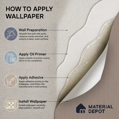 NPP684306 | 10 Meter x 21 Inches Stripes Look Wallpaper - 57.41 Sq. Ft. | Minimum 15% wastage during installation