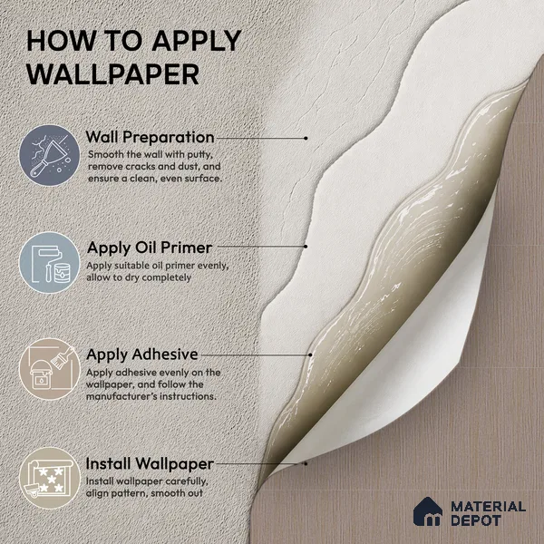 NPP684306 | 10 Meter x 21 Inches Stripes Look Wallpaper - 57.41 Sq. Ft. | Minimum 15% wastage during installation