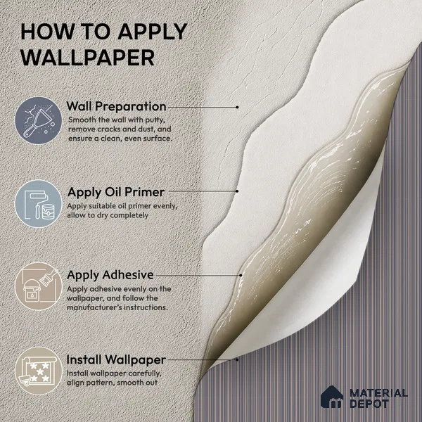 NPP684705 | 10 Meter x 21 Inches Plain Look Wallpaper - 57.41 Sq. Ft. | Minimum 10% wastage during installation