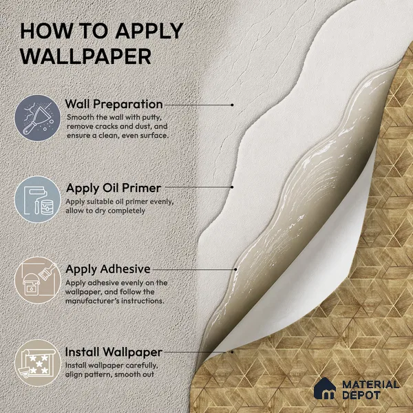 WK25-2523 | 10 Meter x 21 Inches Wood Look Wallpaper - 57.41 Sq. Ft. | Minimum 15% wastage during installation