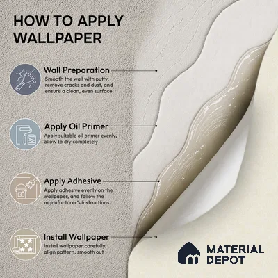 ST021032 | Pale Cream Soft Mottled PVC Patterned Wallpaper - 10.05 Meter x 20.86 Inches, 57.33 Sq. Ft. (Min. 15% Wastage)