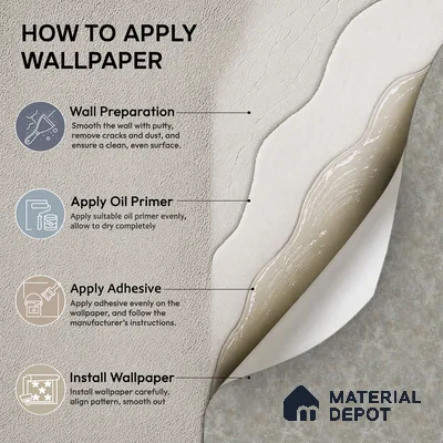 ST021040 | Grey Mottled Stone PVC Patterned Wallpaper - 10.05 Meter x 20.86 Inches, 57.33 Sq. Ft. (Min. 15% Wastage)