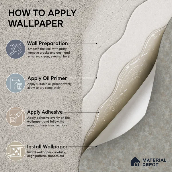 ST021040 | Grey Mottled Stone PVC Patterned Wallpaper - 10.05 Meter x 20.86 Inches, 57.33 Sq. Ft. (Min. 15% Wastage)
