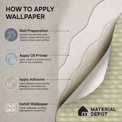 ST021085 | Olive Brick Block PVC Geometric Wallpaper - 10.05 Meter x 20.86 Inches, 57.33 Sq. Ft. (Min. 15% Wastage)