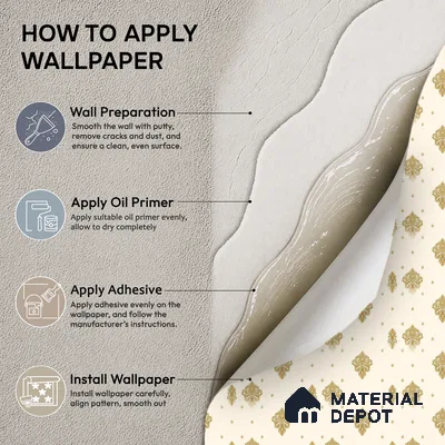 FE507-2 | 10 Meter x 21 Inch PVC Damask Look Wallpaper - 57 Sq. Ft. | Minimum 15% wastage during installation