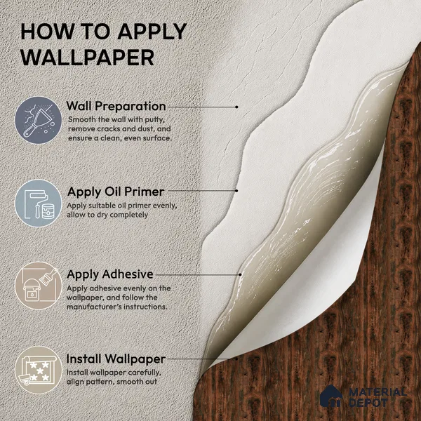 FE511-2 | 10 Meter x 21 Inch PVC Wood Look Wallpaper - 57 Sq. Ft. | Minimum 15% wastage during installation