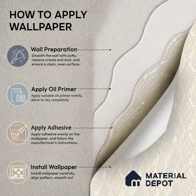 AA100102 | Ivory Marble Diamond Trellis PVC Geometric Wallpaper - 9.5 Meter x 21 Inch, 55 Sq. Ft. (Min. 15% Wastage)