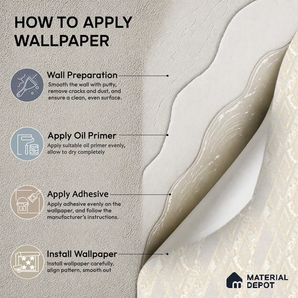 AA100102 | Ivory Marble Diamond Trellis PVC Geometric Wallpaper - 9.5 Meter x 21 Inch, 55 Sq. Ft. (Min. 15% Wastage)