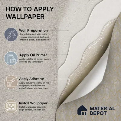AMBL23409 | Grey Gold Diamond Panel Geometric Wallpaper - 10 Meter x 21 Inches, 57.05 Sq. Ft. (Min. 15% Wastage)