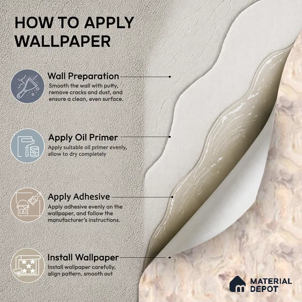 85109-3 | 5 Meter x 42 Inch PVC Marble Look Wallpaper - 57 Sq. Ft. | Minimum 10% wastage during installation