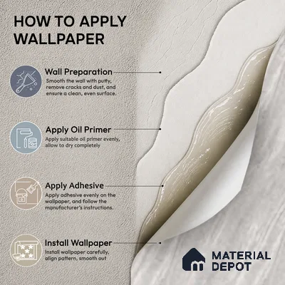 85100-2 | 5 Meter x 42 Inch PVC Marble Look Wallpaper - 57 Sq. Ft. | Minimum 10% wastage during installation