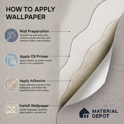 RD2619 | Taupe Gold Flecks PVC Textured Wallpaper - 10 Meter x 21 Inch, 57 Sq. Ft. (Min. 15% Wastage)