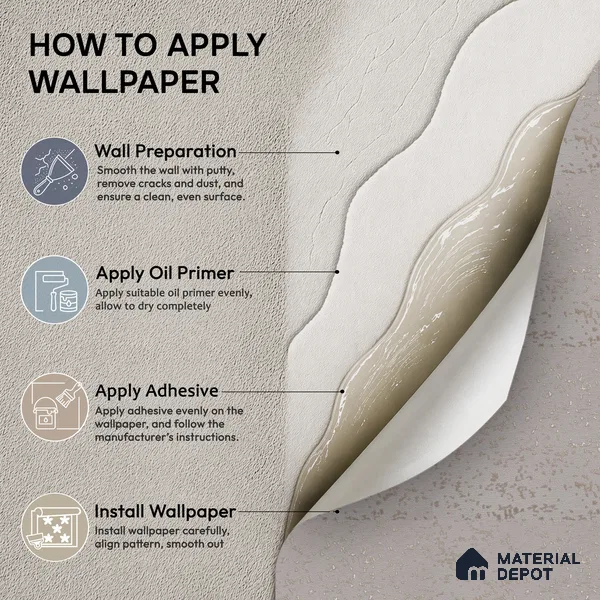 RD2619 | Taupe Gold Flecks PVC Textured Wallpaper - 10 Meter x 21 Inch, 57 Sq. Ft. (Min. 15% Wastage)
