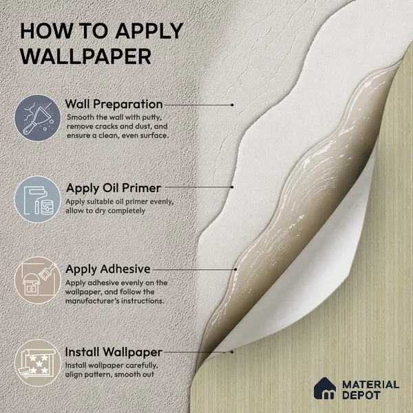 9066 | 10 Meter x 21 Inch Stripes Look Wallpaper - 57 Sq. Ft. | Minimum 15% wastage during installation