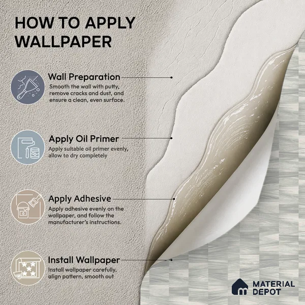 74049-3 | Grey Basketweave Wood Patterned Wallpaper - 5 Meter x 42 Inch, 57.41 Sq. Ft. (Min. 15% Wastage)