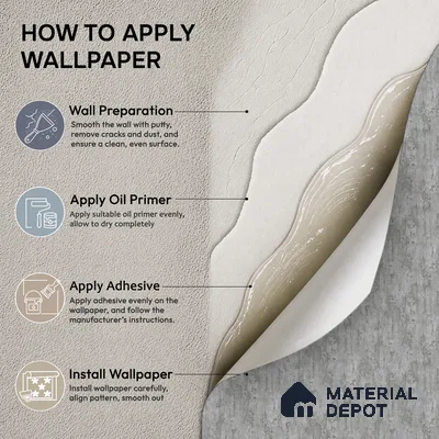 74044-3 | Cool Grey Weathered Plaster Patterned Wallpaper - 5 Meter x 42 Inch, 57.41 Sq. Ft. (Min. 15% Wastage)