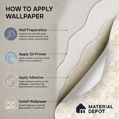 1128 | 10 Meter x 21 Inches Damask Look Wallpaper - 57.37 Sq. Ft. | Minimum 15% wastage during installation