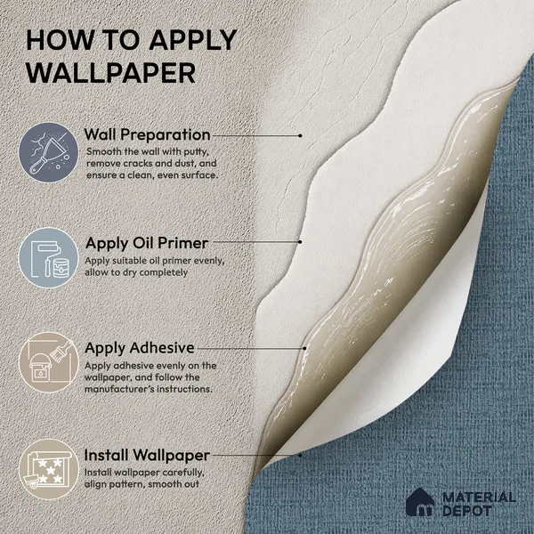 88673-8 | 5 Meter x 42 Inches Fabric Look Wallpaper - 57 Sq. Ft. | Minimum 10% wastage during installation