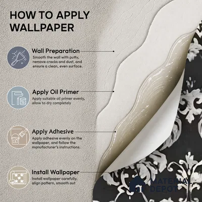 81372-3 | 5 Meter x 42 Inches Damask Look Wallpaper - 57 Sq. Ft.  | Minimum 15% wastage during installation