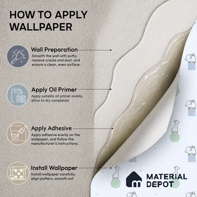 5183-2 | 4 Meter x 42 Inches Animal Print Look Wallpaper - 45.94 Sq. Ft. | Minimum 15% wastage during installation